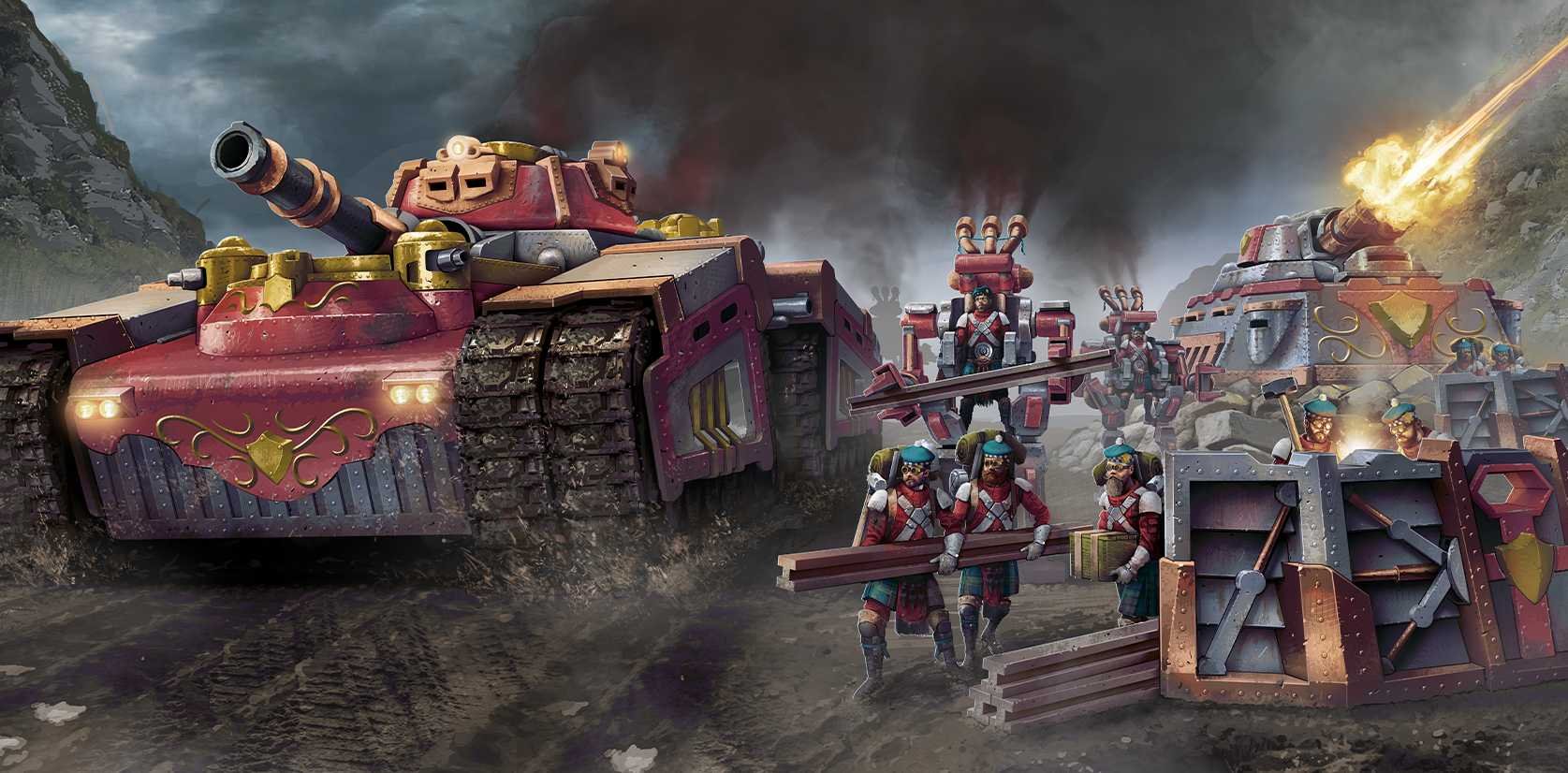 Unit Spotlight: Crown Superheavy Regiment — Warcradle Studios